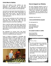 Page 2, Ehlers Family Letter Aug 2011