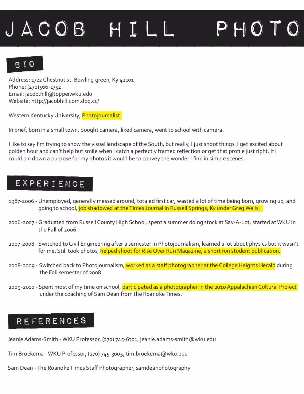 Document preview - resume_revised.pdf - Page 1/1