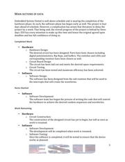 Page 5, Progress Report Example