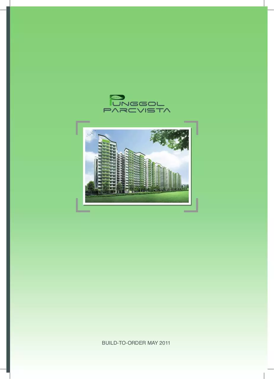 Page 1 of 6, Punggol Parcvista General Info