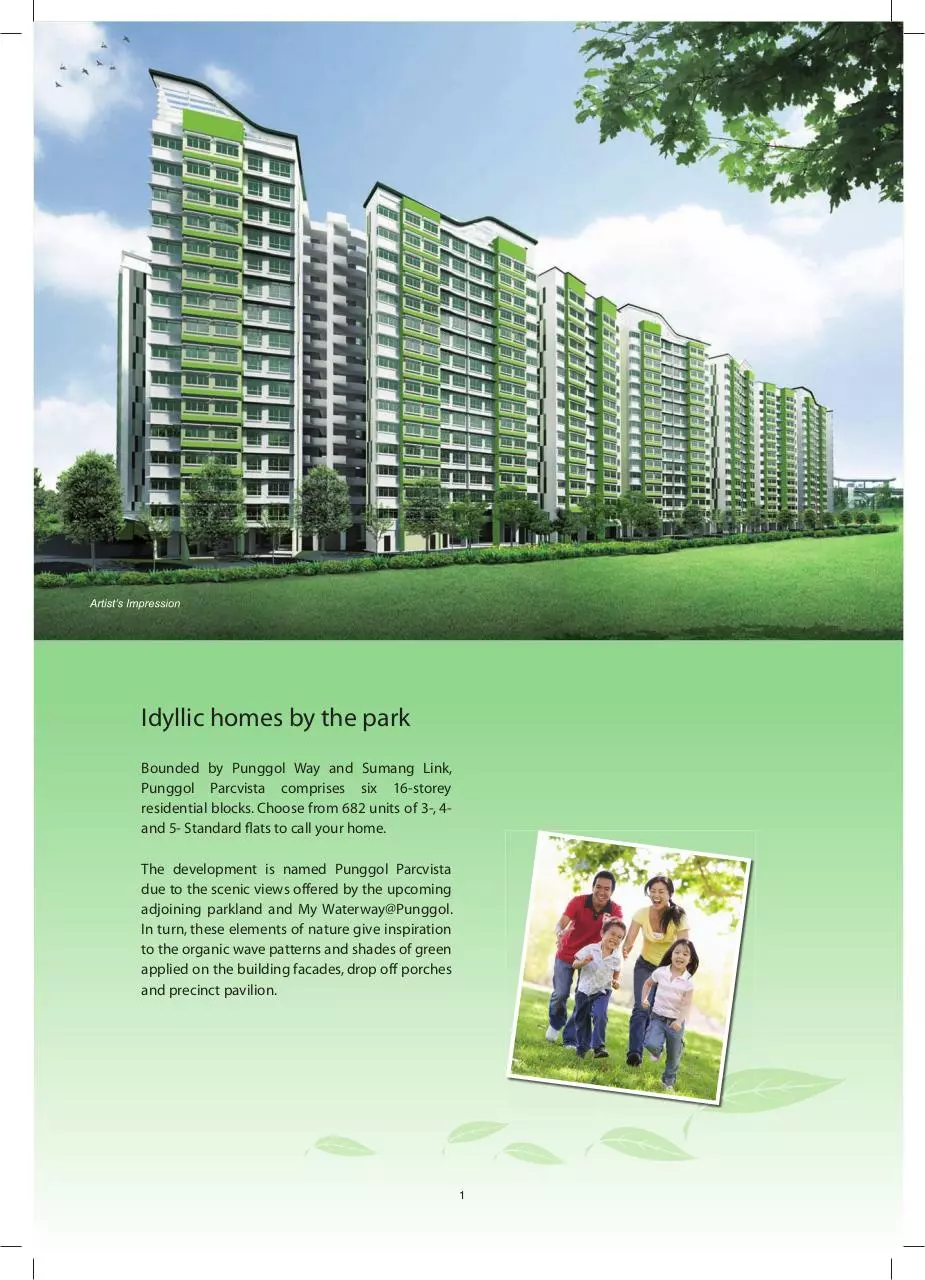 Page 2 of 6, Punggol Parcvista General Info