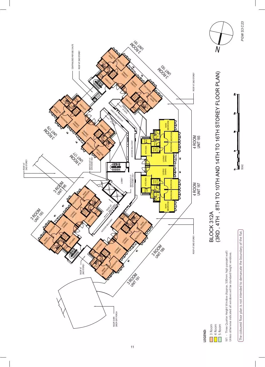 Page 5 of 28, Punggol Parcvista Maps&Plans