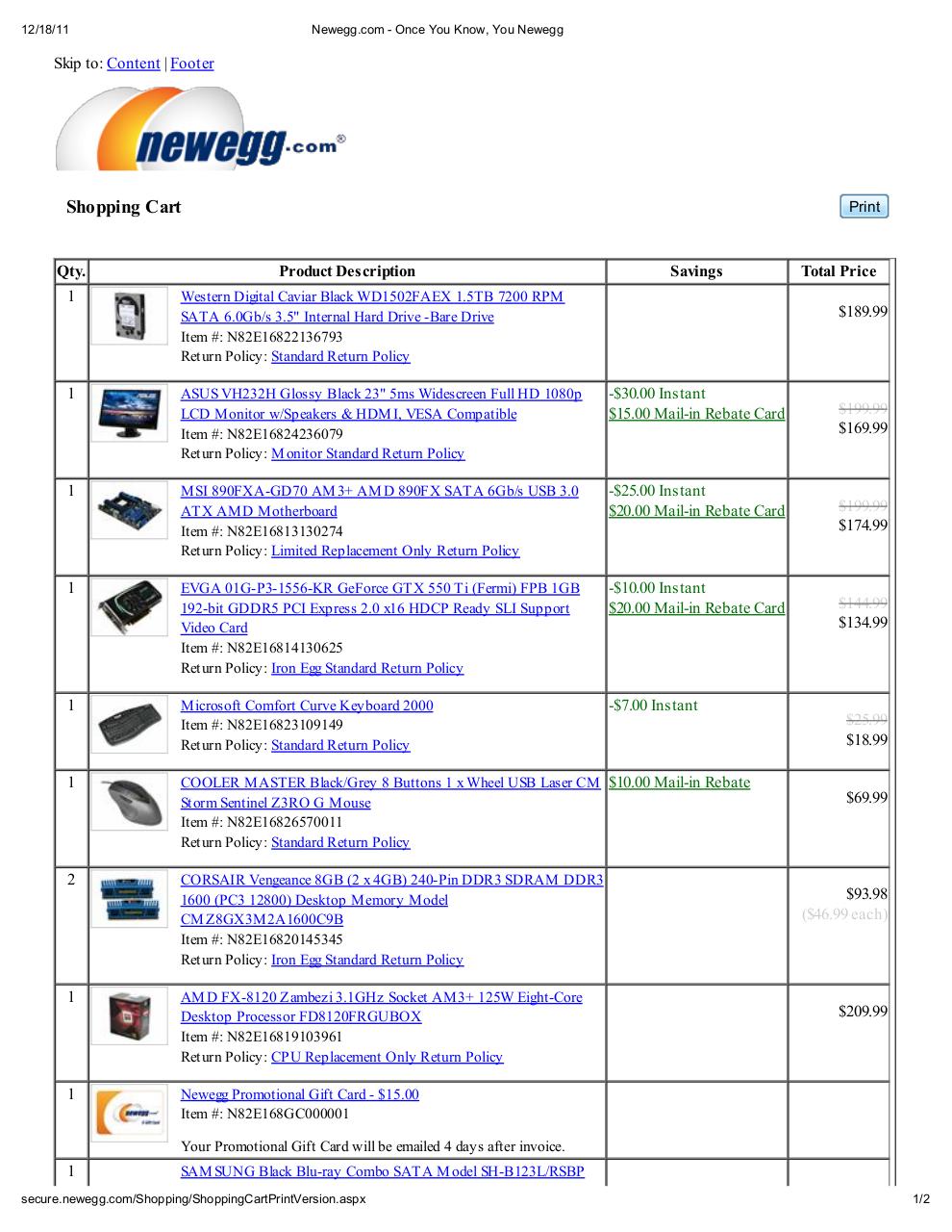 Document preview Newegg.pdf - page 1/2