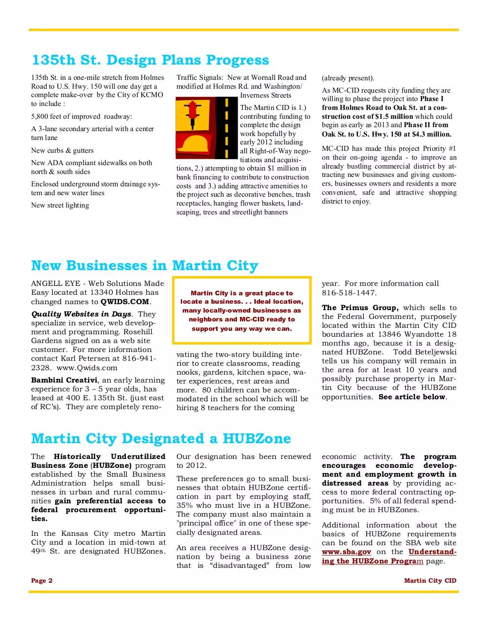 Page 2 of 4, Newsletter Summer2011