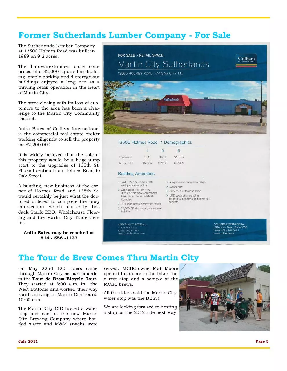 Page 3 of 4, Newsletter Summer2011