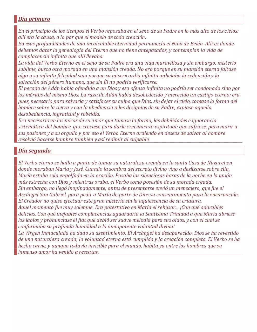 Page 2 of 8, Novena De Aguinaldos