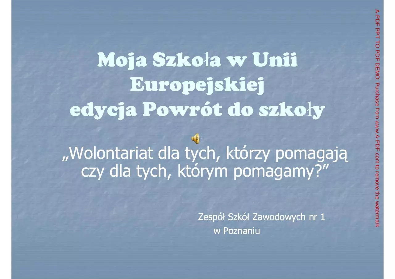 Page 1 of 53, Wolontariat ZSZ1