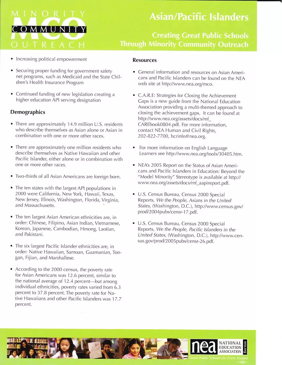 Page 2 of 2, NEA MCO API Info Sheet