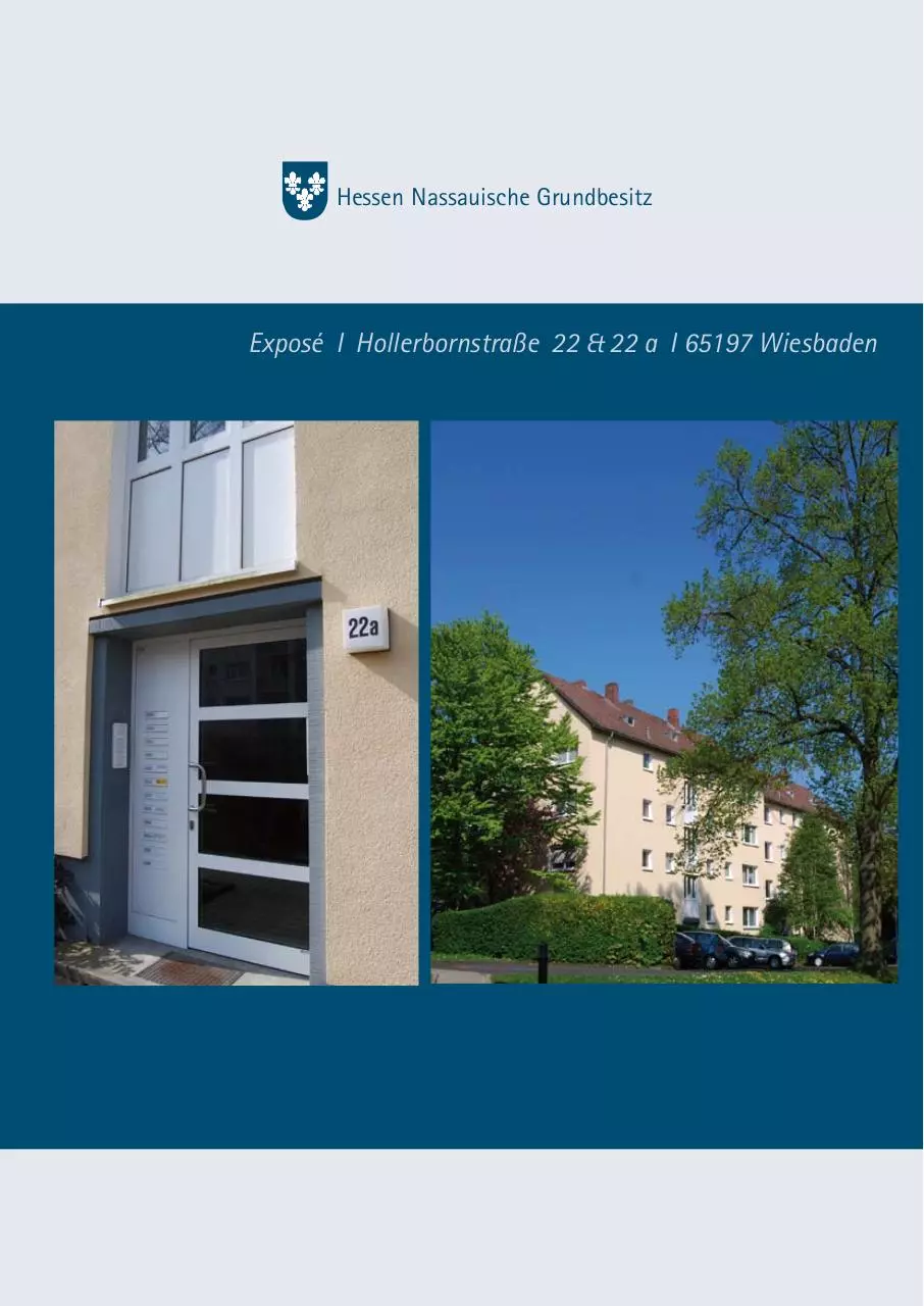 Page 1 of 16, Expose Hollerbornstrasse