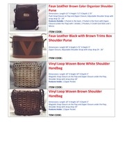 Page 5, ASSORTED FASHION HANDBAGS