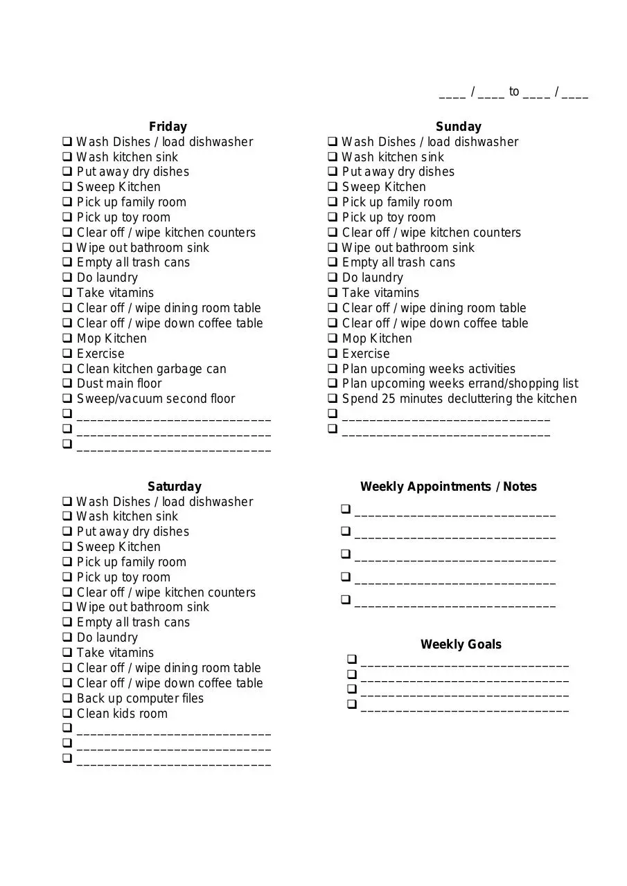 Page 5 of 120, chore chart