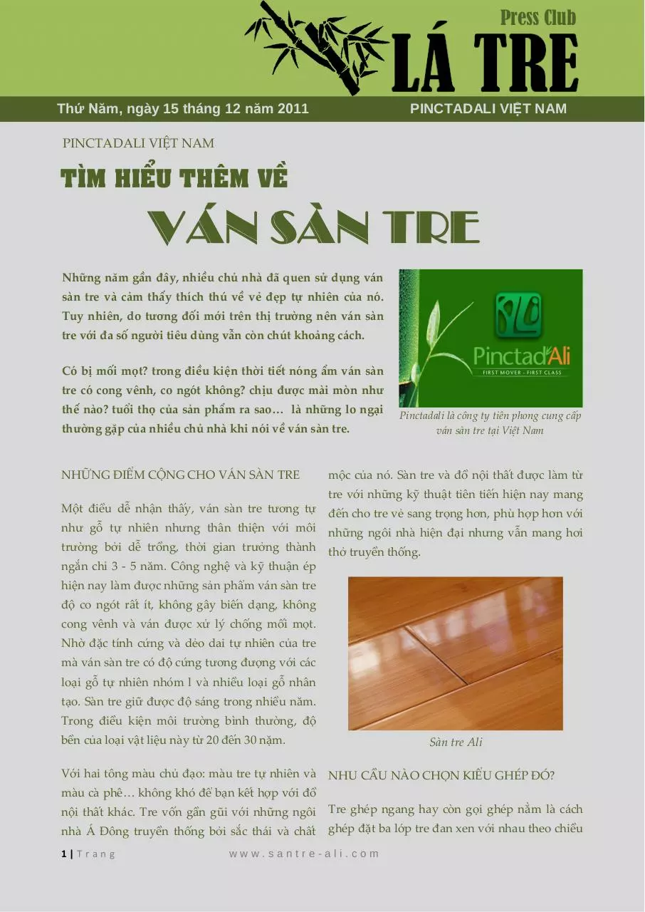 Page 1 of 3, 20111215. Tim hieu them ve Van san tre