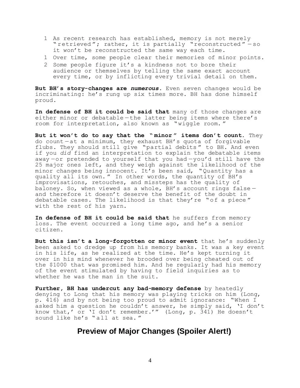 Page 4 of 41, Heironimus vs. Heironimus