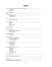 Page 3, Downingtown Indoor Handbook2012