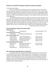 Page 4, Downingtown Indoor Handbook2012