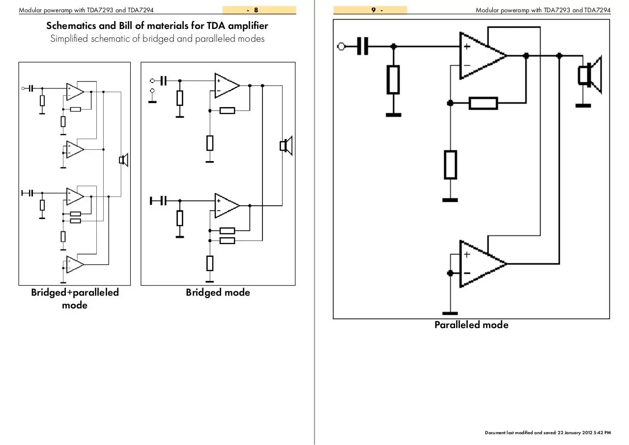 Page 5 of 15, TDA Modular amp