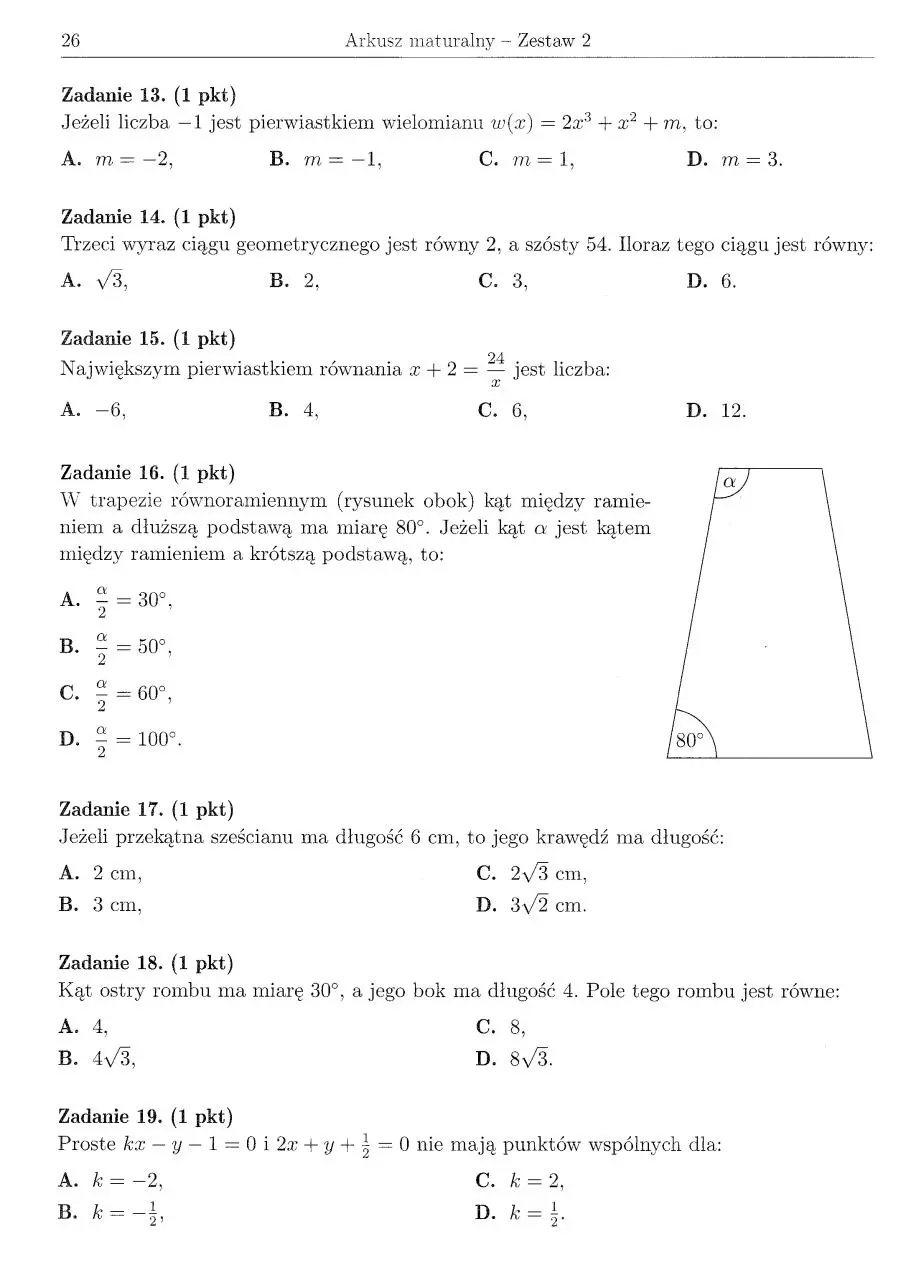Page 3 of 10, arkusz 2 podstawa