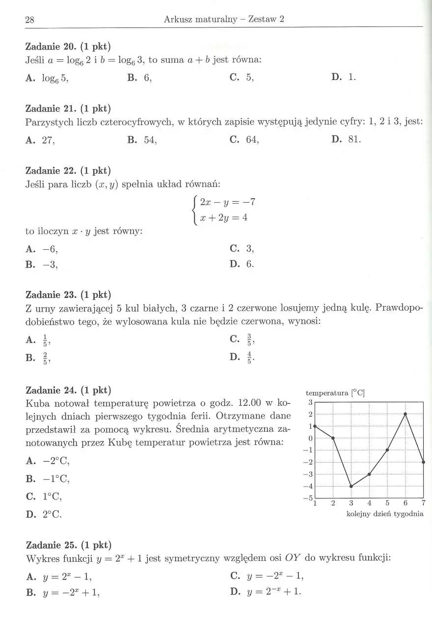 Page 4 of 10, arkusz 2 podstawa