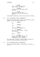 Page 4, SUMMARHÚSIÃ. Brot úr handritinum.