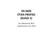 Page 1, DS5020 ETIKAPROFESI HANDOUT 250112