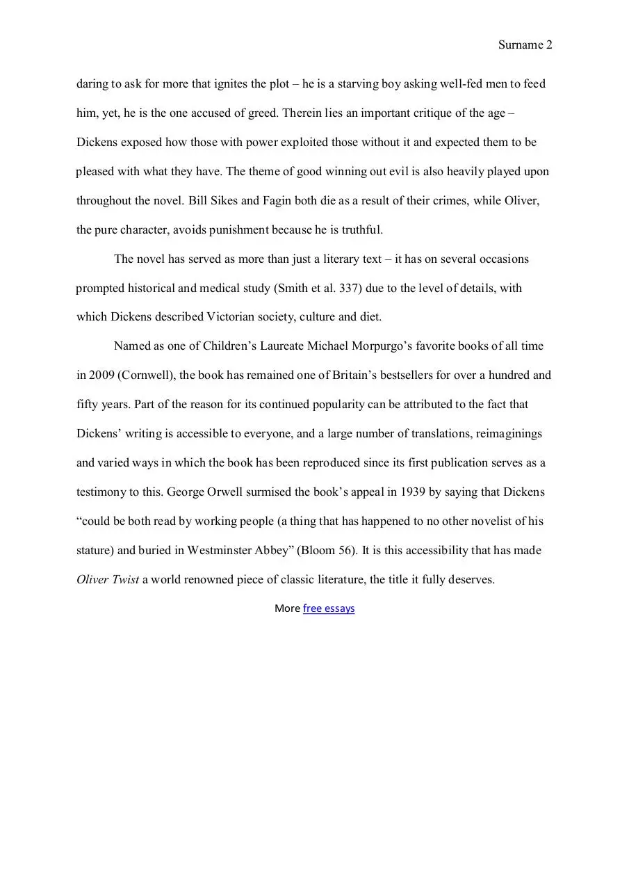 Page 2 of 3, Oliver Twist