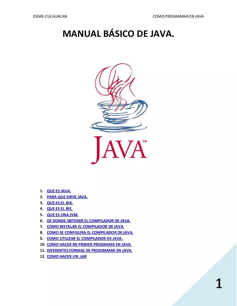 Page 1 of 47, javabasico