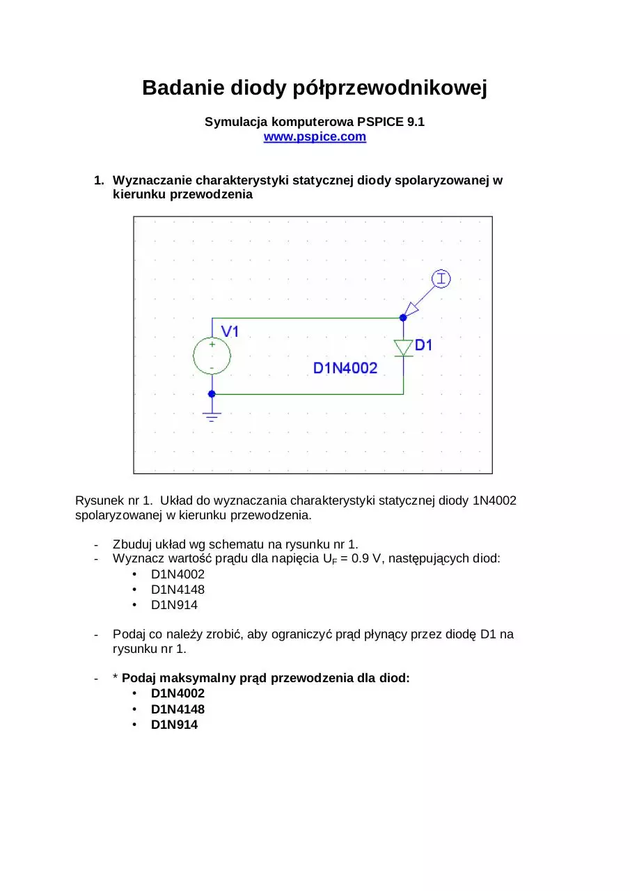 Page 1 of 8, cw1 dioda