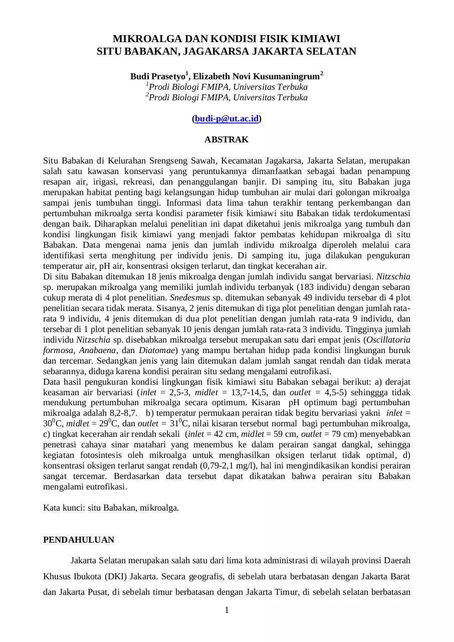 Page 1 of 9, ARTIKEL MIKROALGA