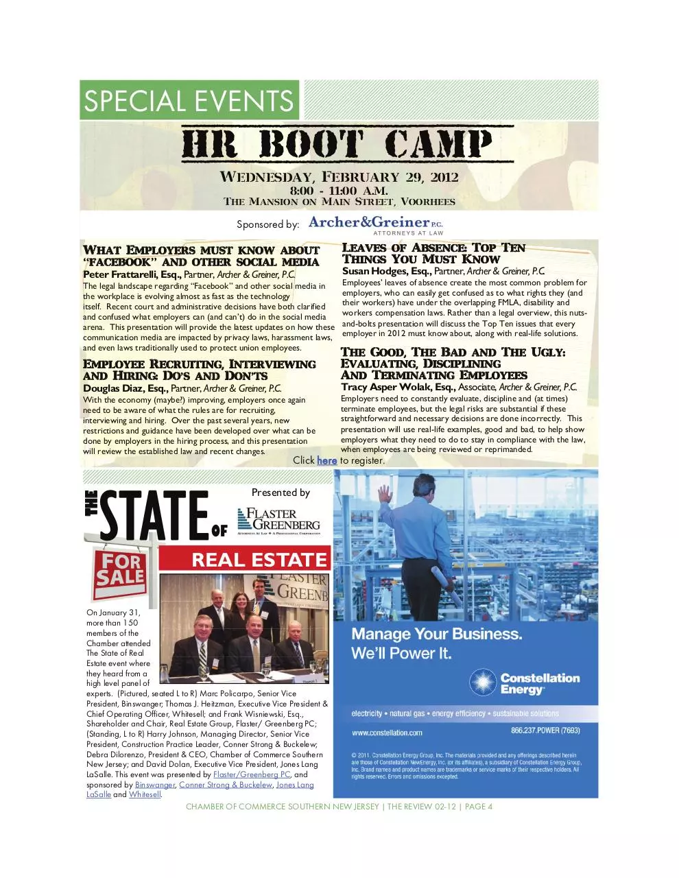 Page 4 of 12, newsletter february2012