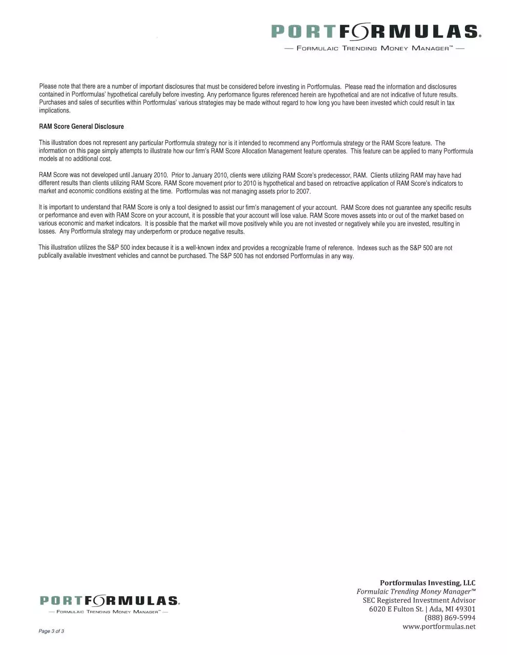 Page 3 of 3, 2012.02 RAM Score Trending Recap