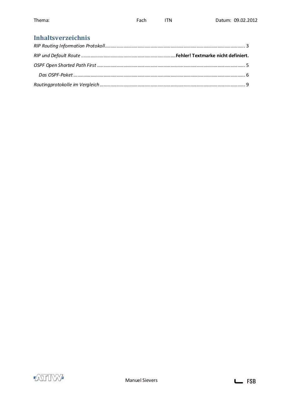 Page 2 of 10, ITN routing
