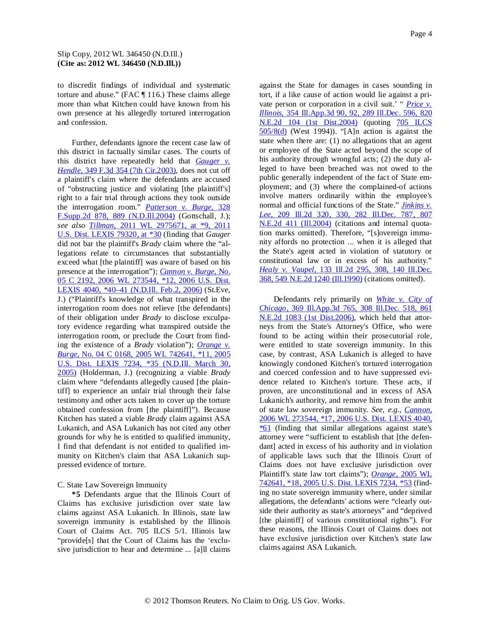 Page 4 of 5, Kitchen v. Burge