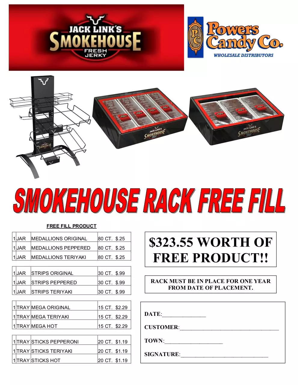 Page 1 of 1, jack link promotion
