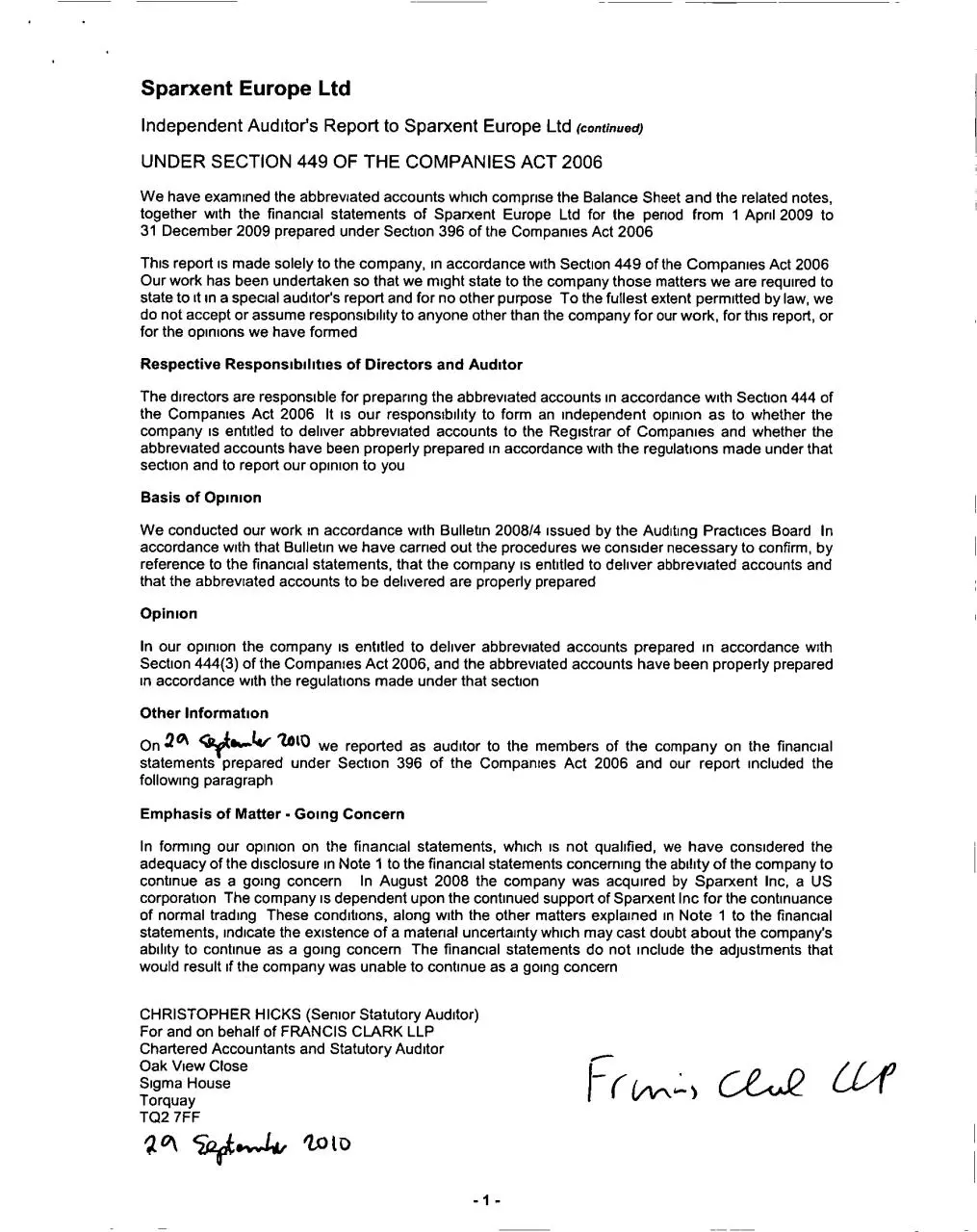 Page 3 of 7, Sparxent2009