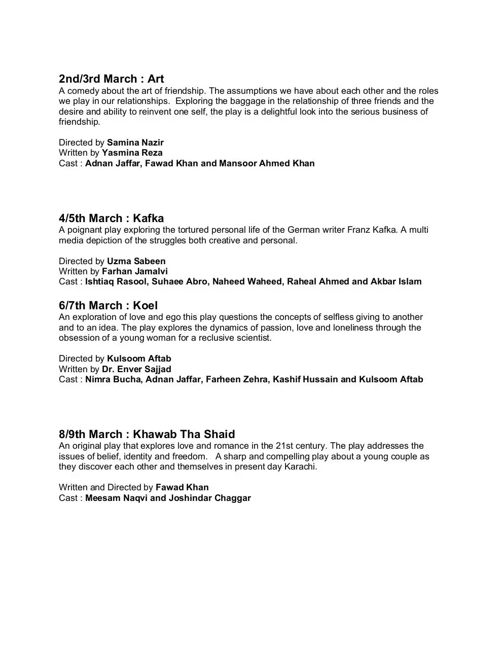 Page 2 of 3, Detailed Theatre Information