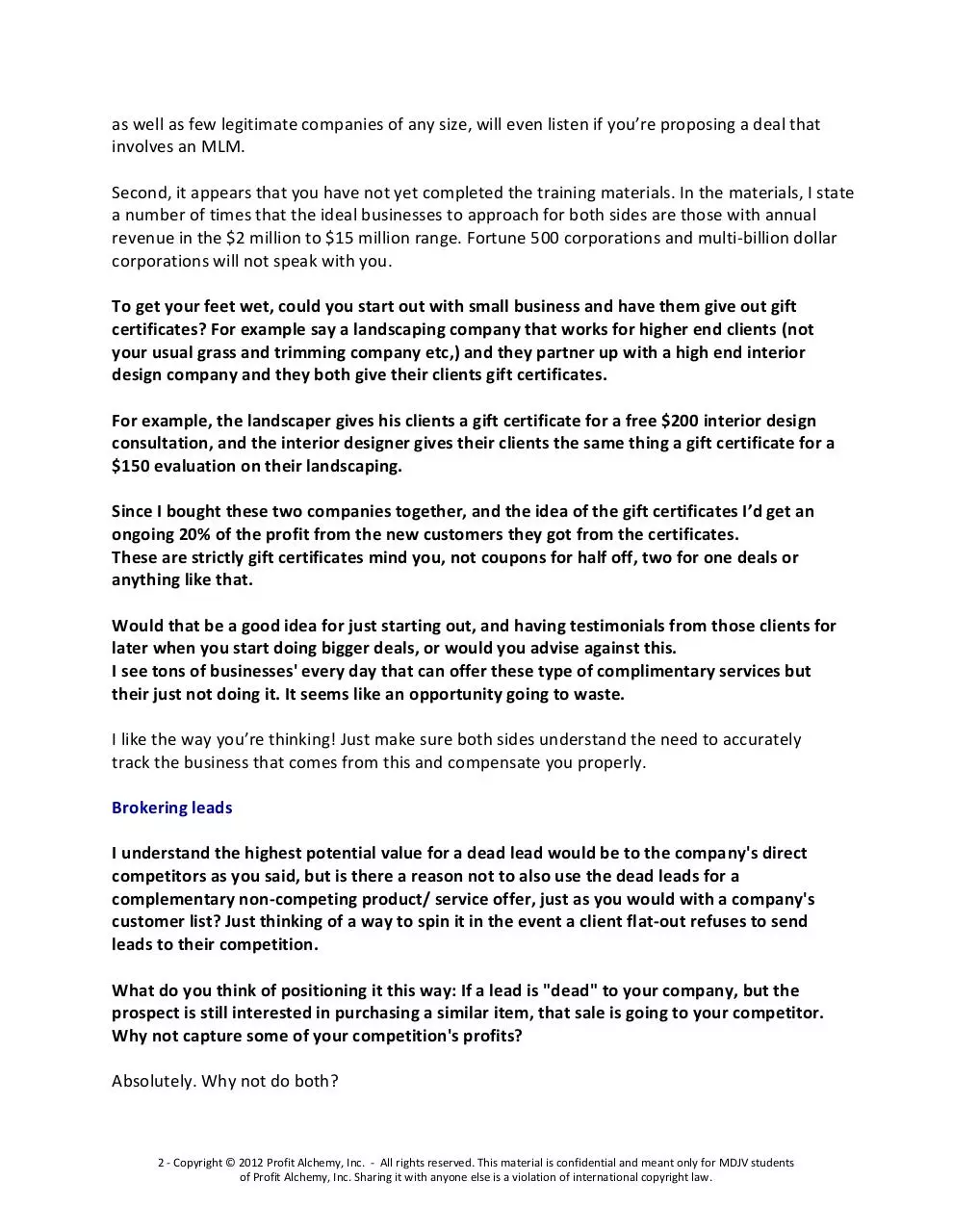 Page 2 of 3, MDJV Questions 120215