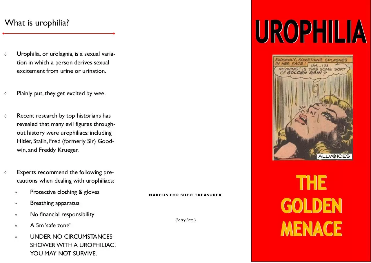 Page 1 of 2, UROPHILIA