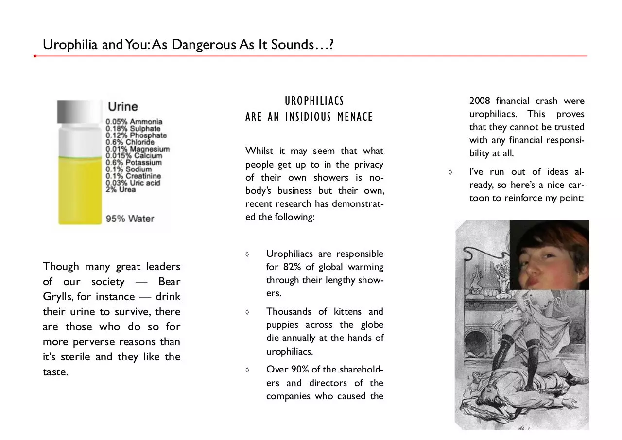 Page 2 of 2, UROPHILIA