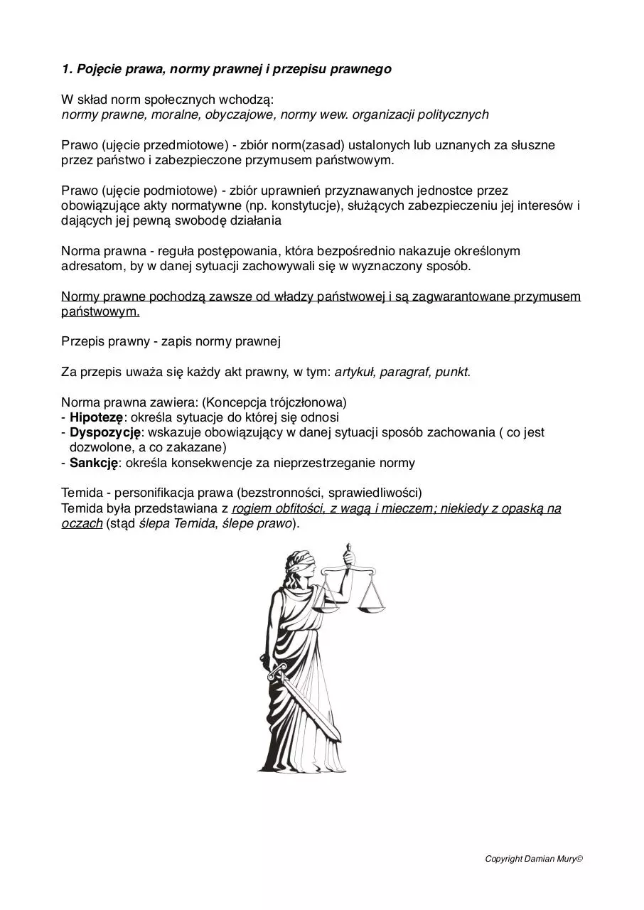 Page 1 of 3, WOS Podstawy prawa (wersja wstępna)