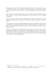 Page 5, bericht ueber die verbrechen gegen die menschlichkeit im iran