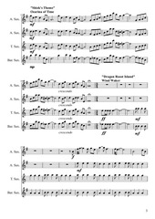 Page 3, Legend of Zelda Medley Score