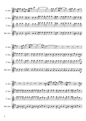 Page 4, Legend of Zelda Medley Score