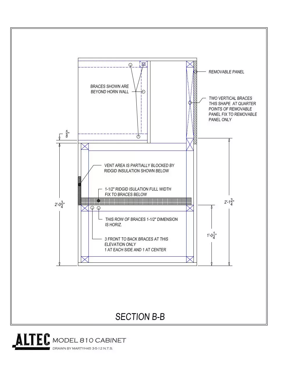 Page 4 of 6, ALTEC 810 DRAWING