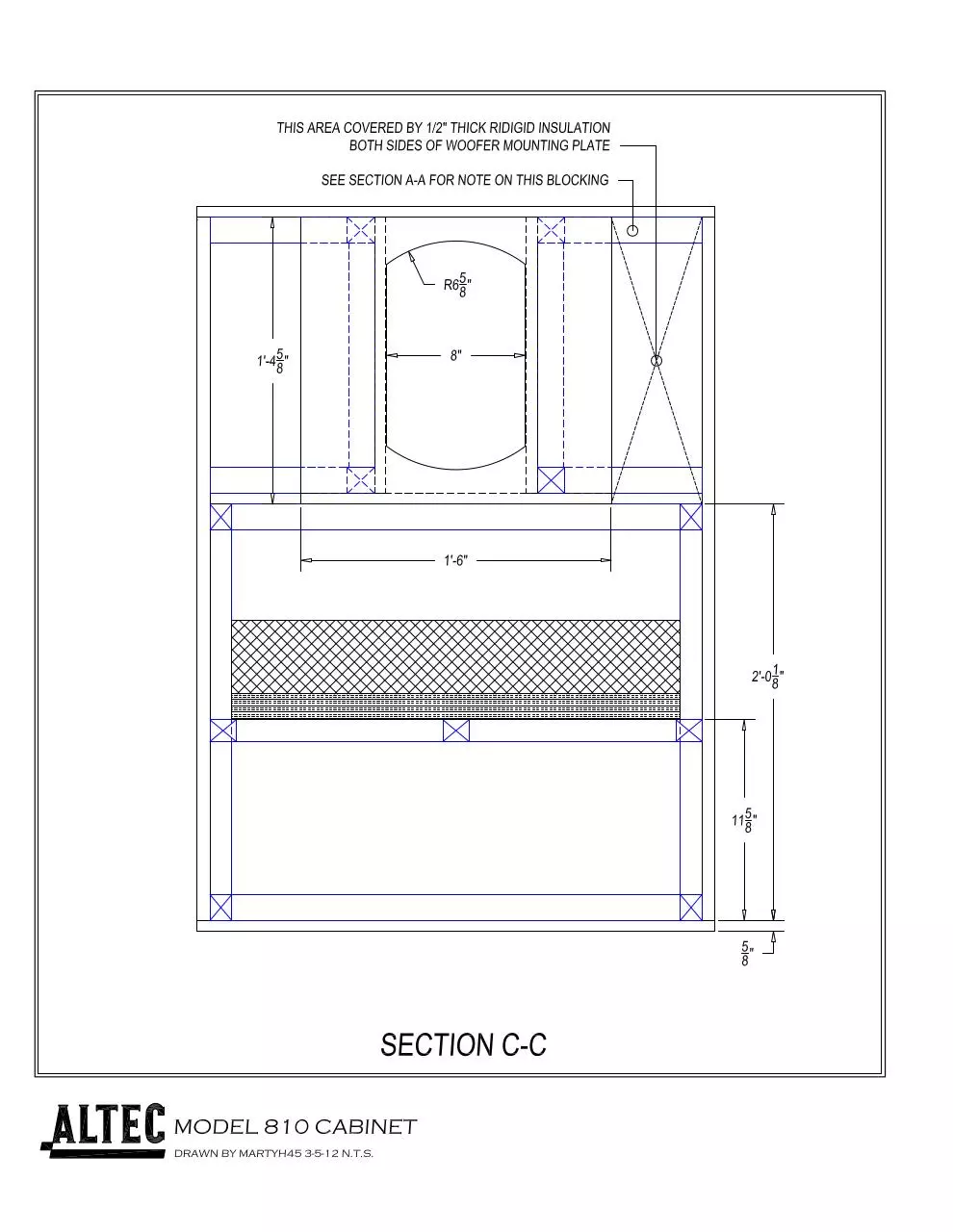 Page 5 of 6, ALTEC 810 DRAWING