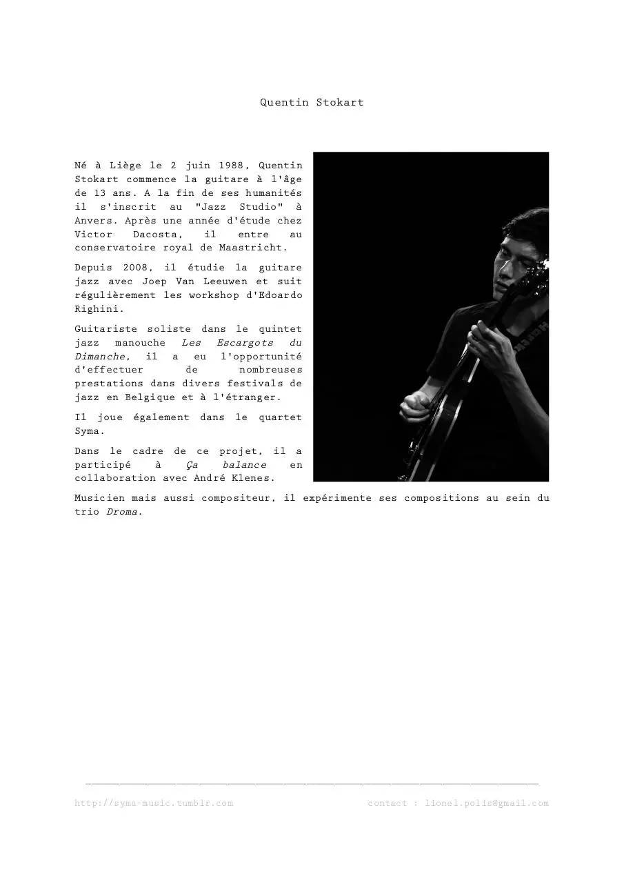 Page 3 of 7, SYMA Press Book