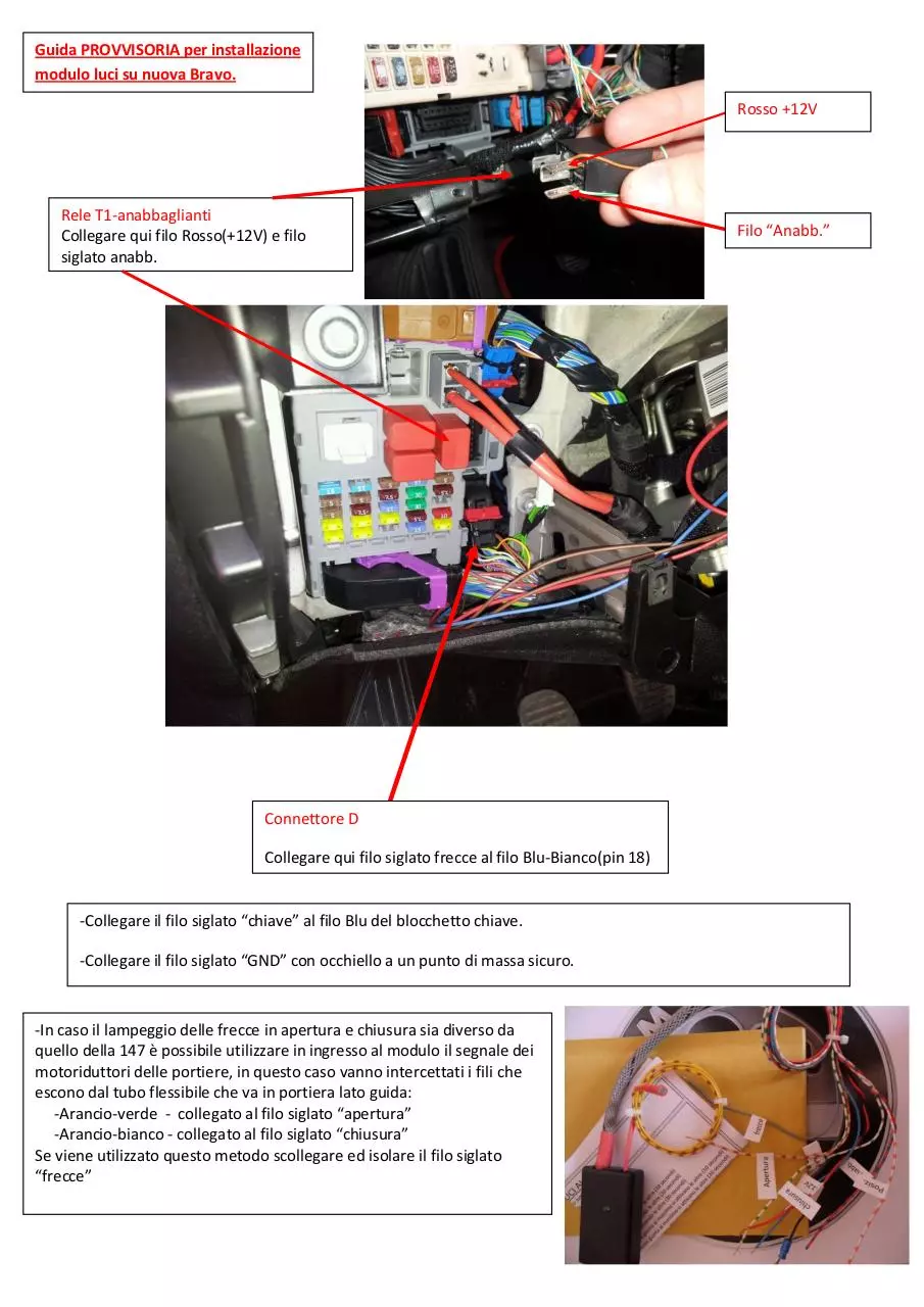 Page 1 of 1, istruzioni montaggio bravo