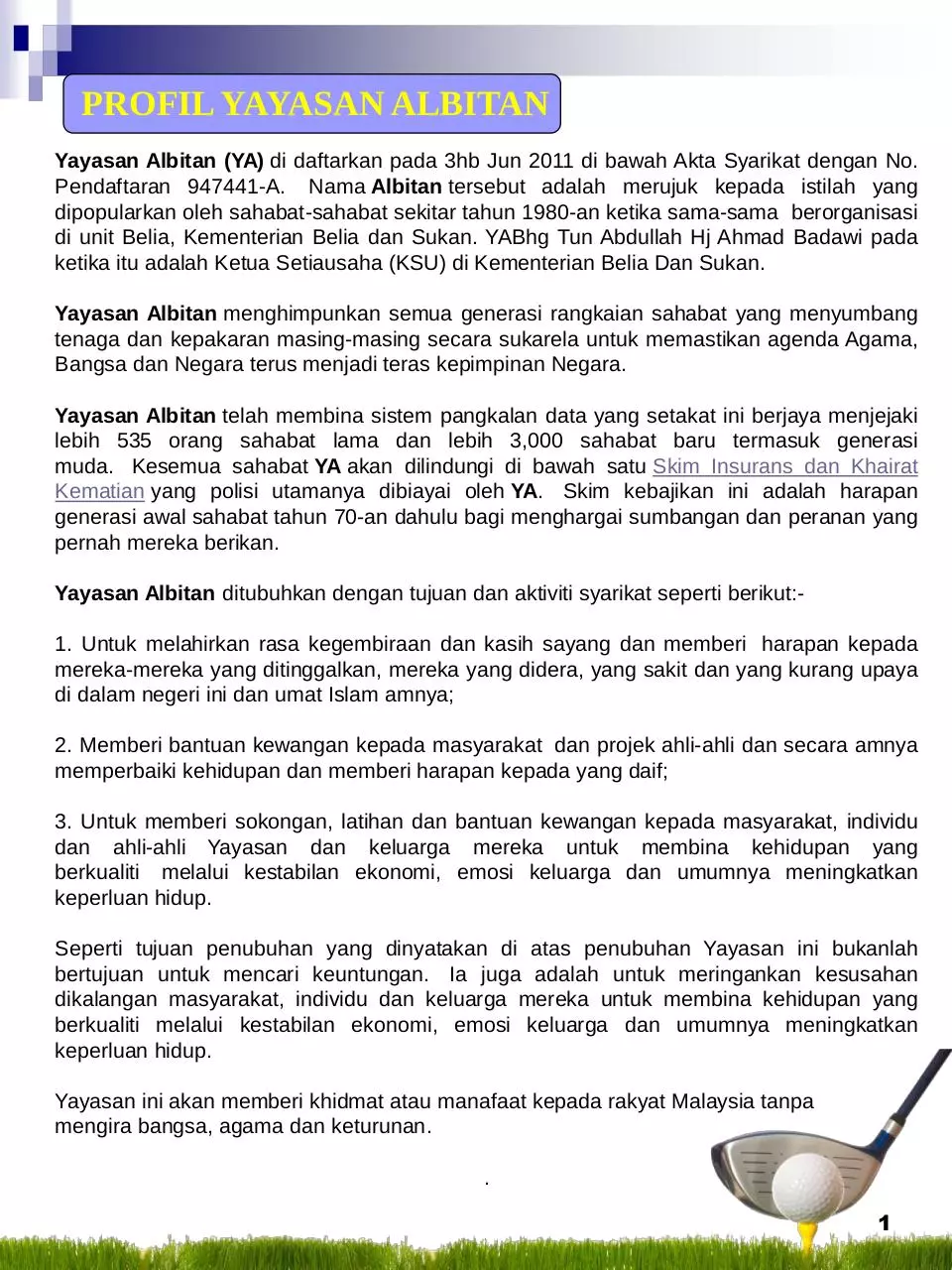 Page 1 of 22, Ombak Cup 2012