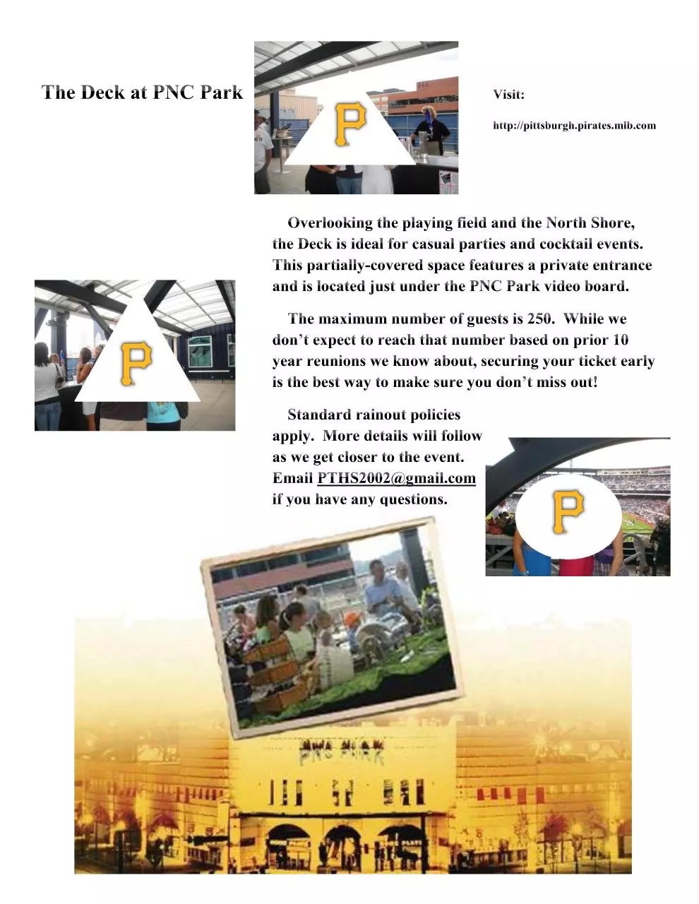 Page 2 of 2, 10 Year Reunion Flyer