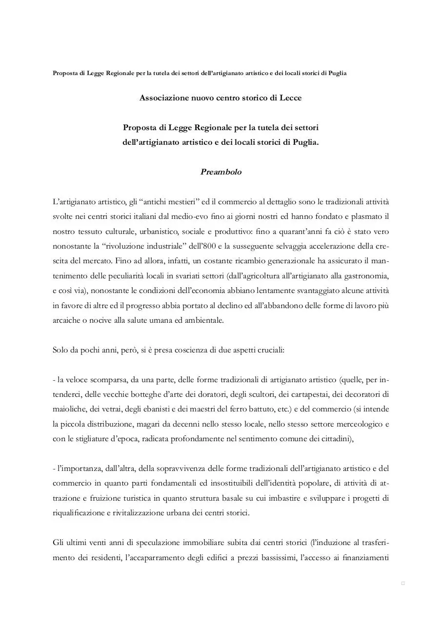 Page 3 of 45, Proposta di Legge Regionale del 2009