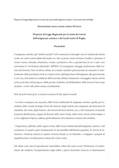 Page 3, Proposta di Legge Regionale del 2009